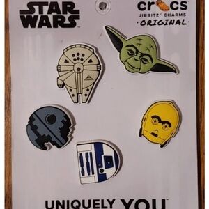 Uniquely You Crocs Jibbitz Charms Star Wars 5 pack